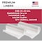 Dealmed 20 gal - 30 gal Trash Bags, 30 in x 36 in, 1 Mil, Clear 781152 - alternate 4